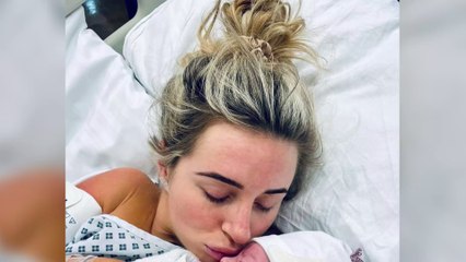 Dani Dyer has given birth to a baby boy