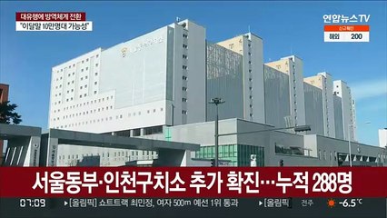 서울동부·인천구치소 추가 확진…누적 288명