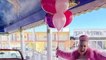 Woman marries the colour pink in a memorable Vegas wedding
