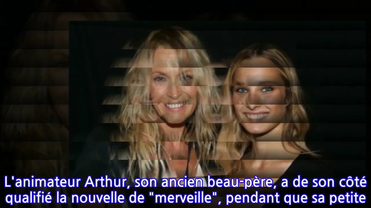 PHOTO David Hallyday et Estelle Lefébure comblés : leur fille Ilona Smet est...