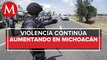 Michoacán: se registraron 233 homicidios durante el mes de enero