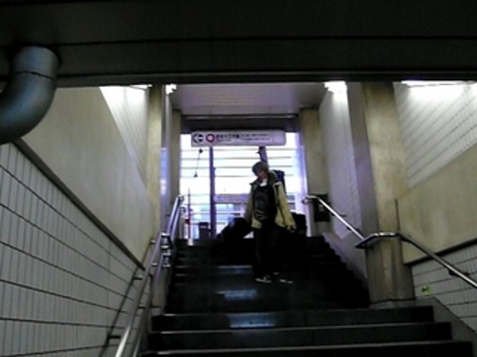 xav dans le métro