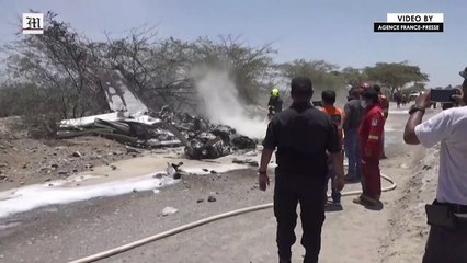 Seven dead as tourist plane crashes near Peru's Nazca lines