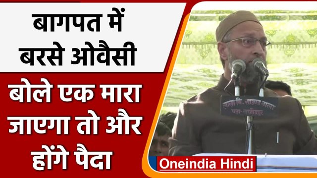 Attack on Asaduddin Owaisi: ओवैसी का बड़ा बयान, एक ओवैसी मारा जाएगा तो और होंगे पैदा | वनइंडिया हिंदी