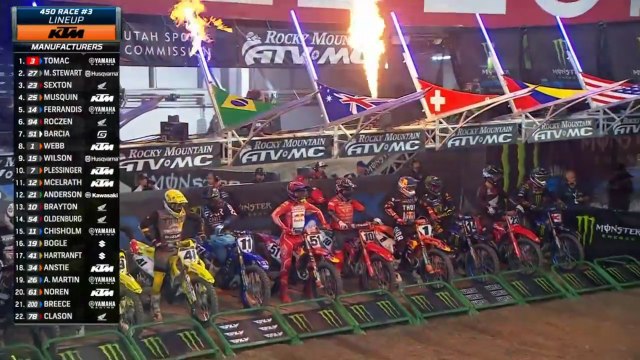 2022 Glendale Triple Crown Supercross - 450SX Main Event 3