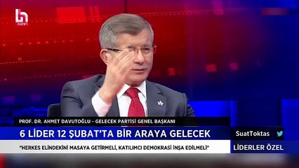 Davutoğlu açıkladı: Millet İttifakı'nın adı değişiyor!