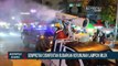 Petugas Terpaksa Semprotkan Disinfektan untuk Bubarkan Kerumunan Lampion Imlek