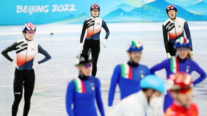 최정예 아낀 '판단 실수'...혼성계주 충격의 첫판 탈락 / YTN