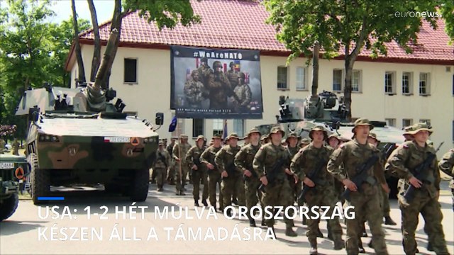 Washingtoni források szerint az Ukrajna elfoglalásához szükséges orosz csapatok 70%-a a határon van