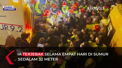 Momen Penyelamatan Rayan, Bocah Terjebak di Sumur 32 Meter Selama 4 Hari di Maroko