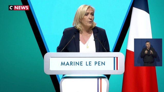 Meeting de Marine Le Pen à Reims : pouvoir d'achat; sécurité, immigration