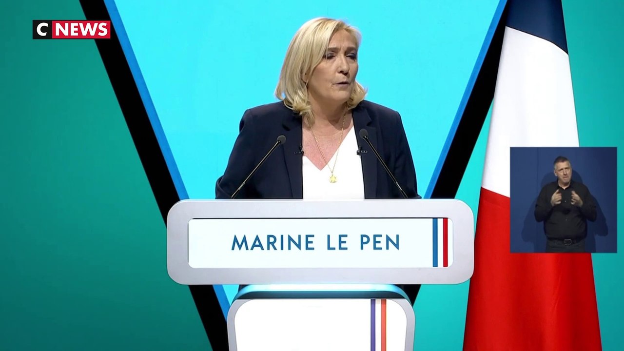 Meeting de Marine Le Pen à Reims : pouvoir d'achat; sécurité, immigration