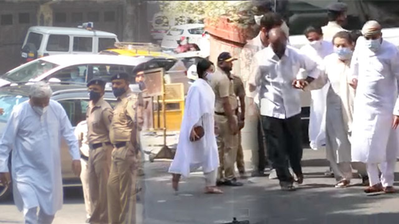Lata Mangeshkar Funeral पर Celebs का Tribute, Lata Mangeshkar  House FULL VIDEO | Boldsky