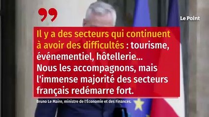 La croissance française atteint 7 % en 2021, du jamais-vu en 52 ans