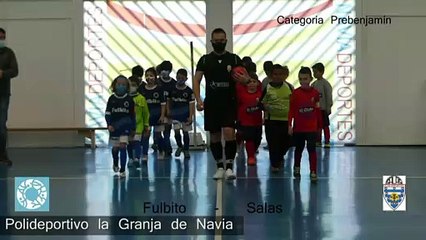 FUTBOL SALA CATEGORIA PREBENJAMÍN.  FULBITO - SALAS