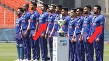 Indian Cricket Team ने Lata Mangeshkar की याद में काली पट्टी बांधकर दी श्रद्धांजलि, जताया दुख