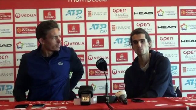ATP - Montpellier 2022 - Nicolas Mahut et Pierre-Hugues Herbert : On fait pas de plans sur la comète car c'est difficile de trouver la meilleure situation où on est bien tous les deux !