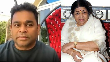 Lata Mangeshkar Demise पर A R Rehman का Emotional Tribute Video Viral | Boldsky
