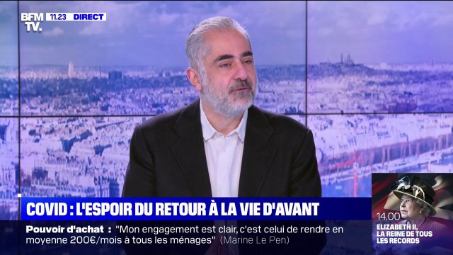 Bruno Mégarbane: Ce n'est pas la fin de la pandémie mais le début de la fin de la 5e vague Omicron
