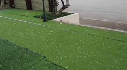 เชียงราย "อากาศแปรปรวน" พายุลูกเห็บตกหลายพื้นที่-เร่งสำรวจความเสียหาย