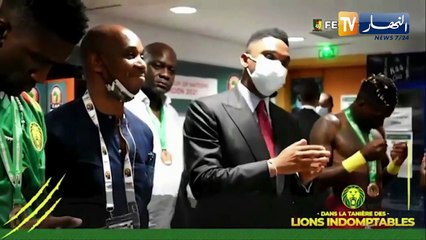 إيتو يوجه كلمات تشجيعية لعناصر المنتخب الكاميروني