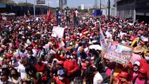Venezuela'da Hugo Chavez destekçileri anma gösterisi düzenledi