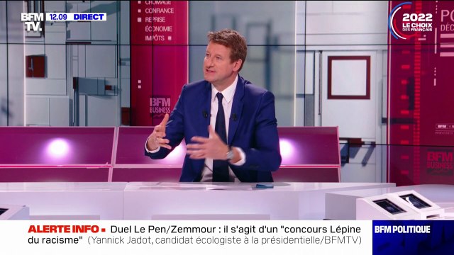 Yannick Jadot: Le climat et l'effondrement du vivant sont nos priorités, les grands défis de l'humanité