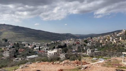 Son dakika haberi... Yasa dışı yerleşimlerle çevrili "ateş hattındaki" Filistin beldesi: Burin