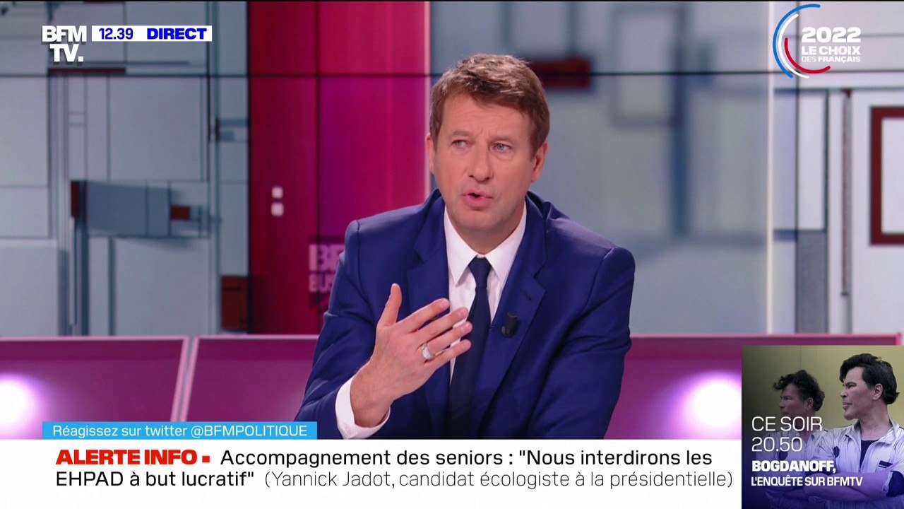 Sécurité: Yannick Jadot souhaite "sortir de la politique du chiffre, qui est une politique de communication"