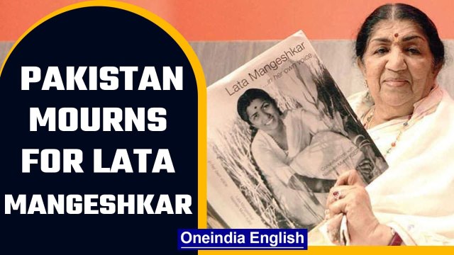 Pakistan mourns legendary singer, Lata Mangeshkar’s demise | OneIndia News