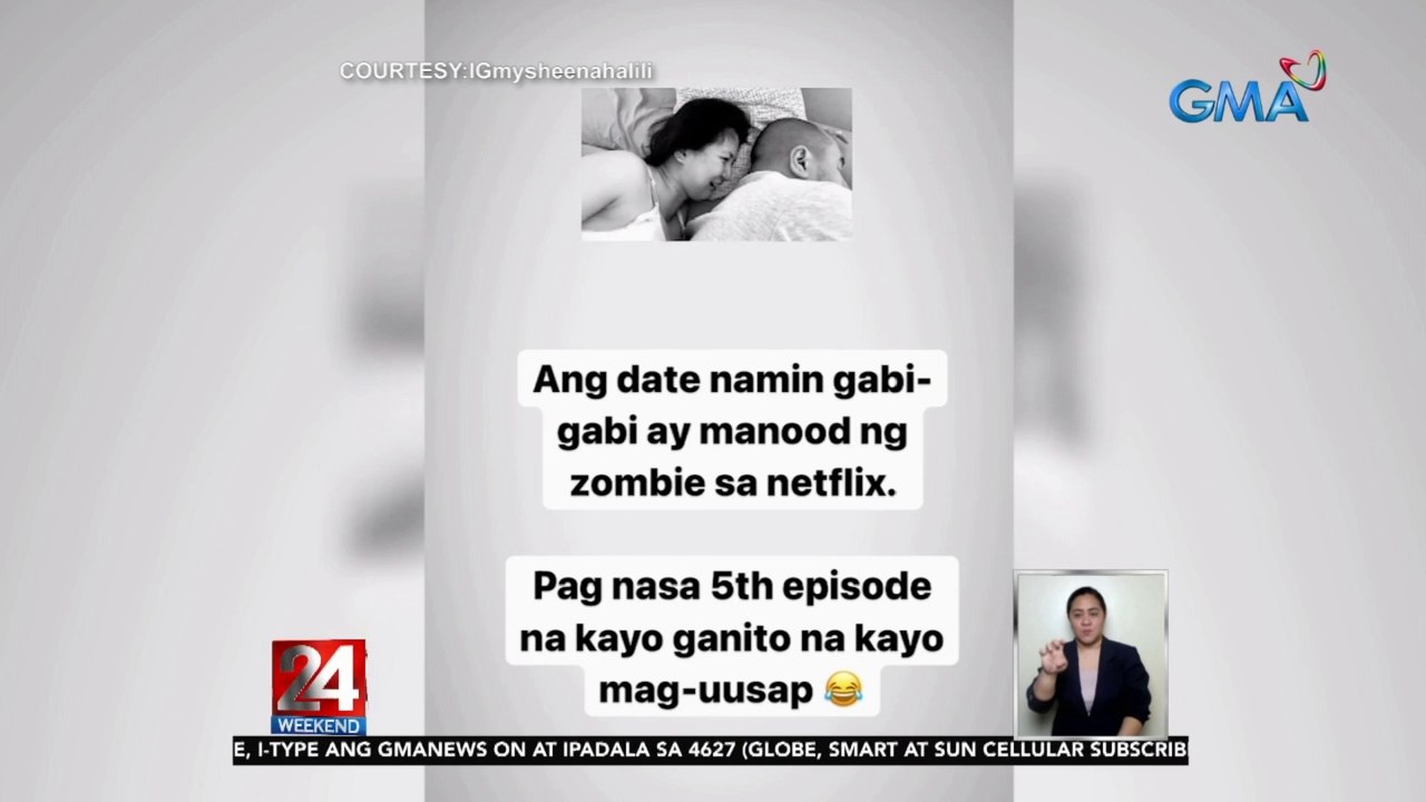 Sheena Halili at Sef Cadayona, kasama sa mga nahu-hook sa panonood ng Korean shows | 24 Oras Weekend