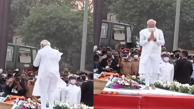 Lata Mangeshkar funeral Updates: Lata को आखिरी विदाई देने पहुंचे PM Modi ; Check out | FilmiBeat
