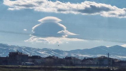 Mercek bulutu görüldü