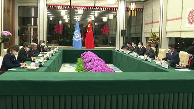 Генсек ООН встретился с главой МИД КНР