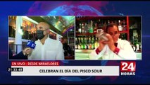 Día Nacional del Pisco Sour: decenas de personas visitaron Miraflores para degustar el cóctel