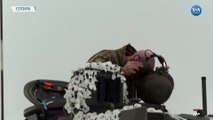 NATO Müttefiklerinden Dondurucu Soğukta Tatbikat
