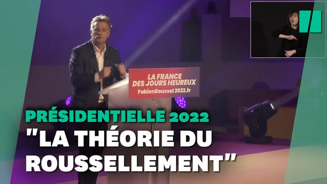 Face au ruissellement de Macron, Roussel propose son roussellement