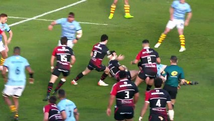 TOP 14 - Essai de Guillaume CRAMONT (ST) - USA Perpignan - Stade Toulousain - J17 - Saison 2021/2022