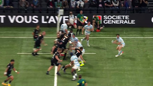 TOP 14 - Essai de Olivier KLEMENCZAK 2 (R92) - Racing 92 - CA Brive - J17 - Saison 2021/2022