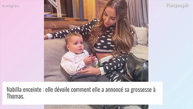 Nabilla enceinte : Son étonnante mise en scène pour annoncer sa grossesse à Thomas