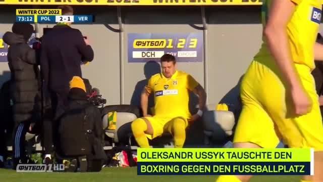 Box-Champion Ussyk feiert Profi-Debüt im Fußball