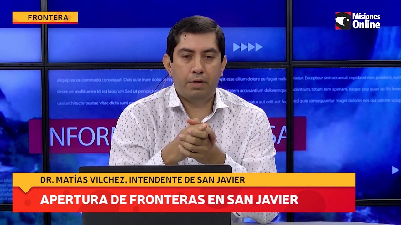 Apertura de fronteras en San Javier