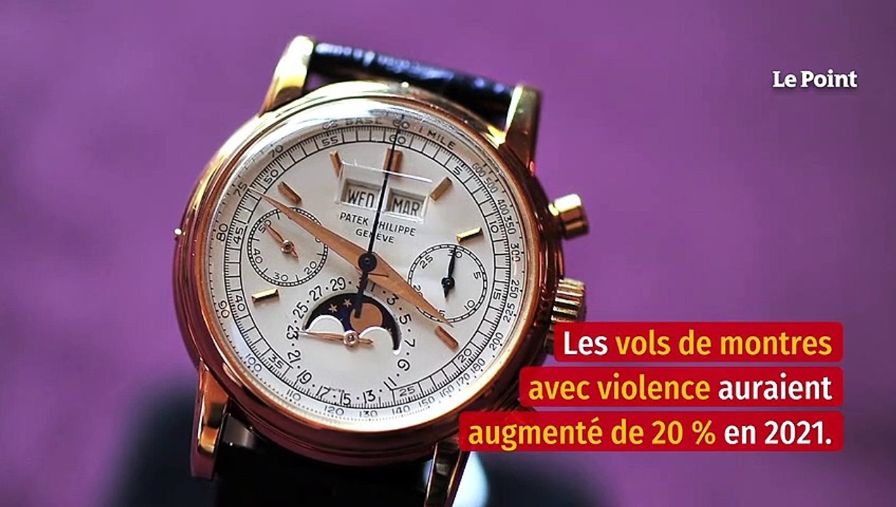 Rolex, Hublot… À Paris, les vols de montres en pleine expansion