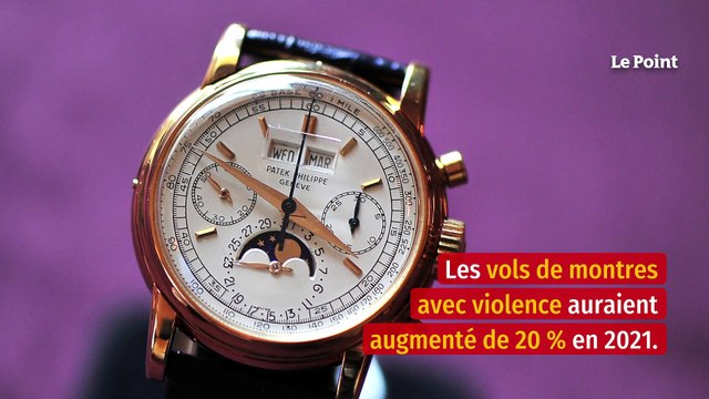 Rolex, Hublot… À Paris, les vols de montres en pleine expansion