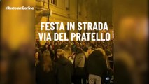 Movida Bologna, festa in strada al Pratello