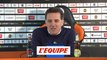 Pélissier : «Le soulagement, il n'est pas pour moi, il est pour les joueurs» - Foot - L1 - Lorient