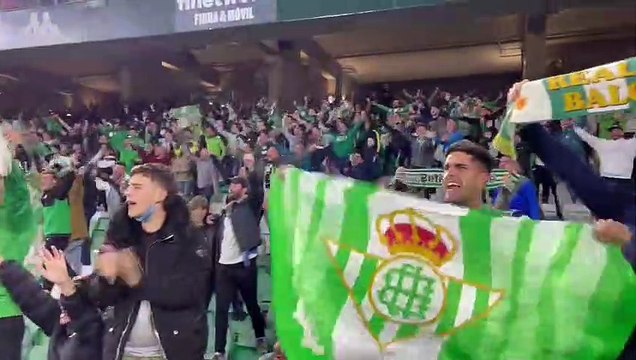Acto de comunión del Betis con su afición previa a las semifinales de Copa