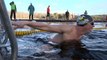 Stockholm hosts cold water swimming competition