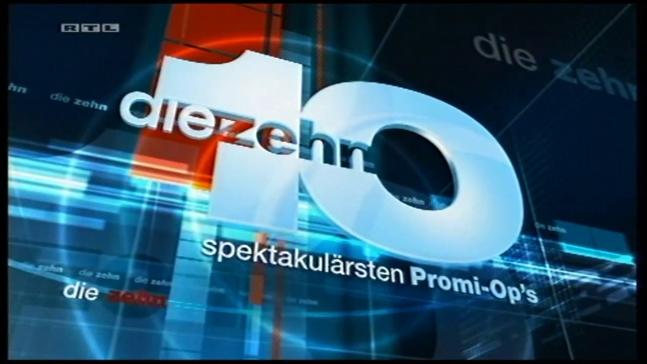 Die 10 - 066. Die 10 spektakulärsten Promi-OPs