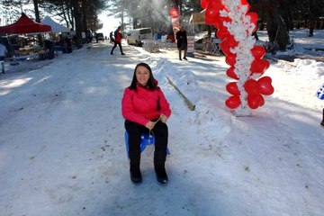 5 bin kişi Kızak Şenliği'nde bir araya geldi